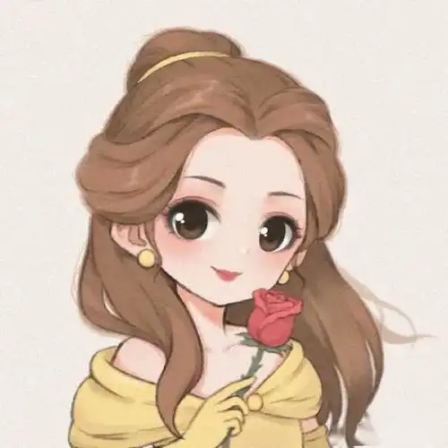 插画分享好看的女孩儿你喜欢吗
