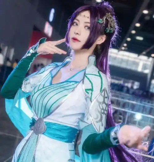  动漫斗破苍穹cosplay女角色云韵cos