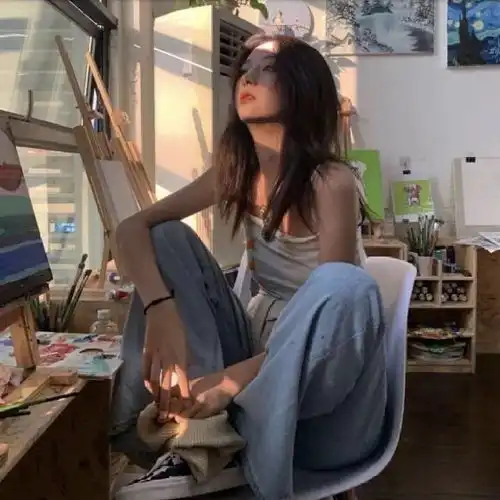 头像女花系图片真人可爱