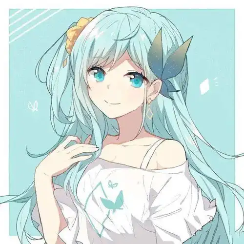 萌系二次元头像圣洁