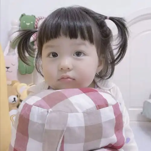  可爱头像不乖乖睡觉的小孩会罚站