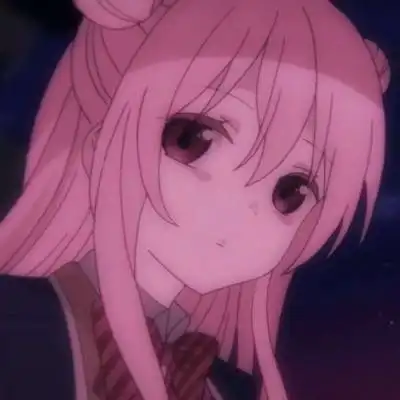  二次元女头可爱呆萌卡哇伊粉色系卡通女头