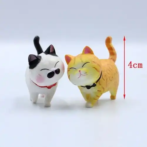  仿真猫咪可爱的小猫咪玩具盲盒手办二次元少女心礼物盲盒猫咪摆件