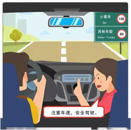  第55条戴头盔系安全带,不超速不酒驾不疲劳驾驶,减少道路交通伤害
