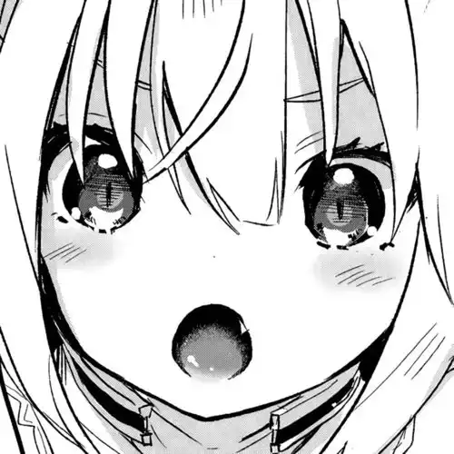  高质量漫画风黑白女漫头