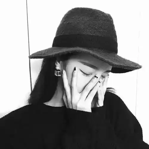 头像女霸气黑色系女生动