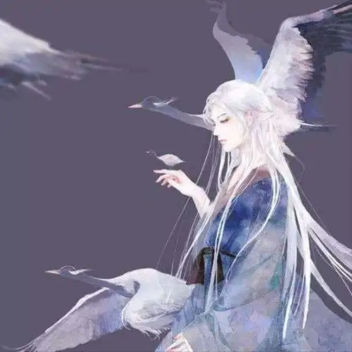 好看头像女仙气绿色系仙
