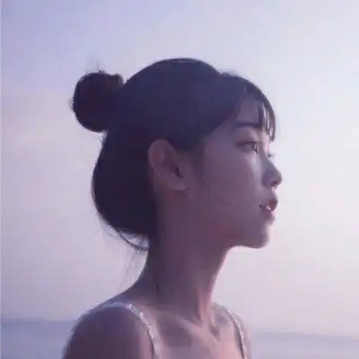 甜美系女头像侧脸涂匀