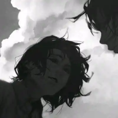  动漫真人情侣头像