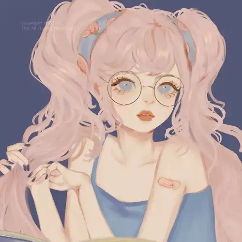  古风动漫闺蜜头像携满天星辰赠你,仍觉星辰不及你