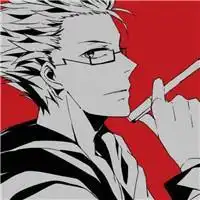 红色系列男生头像动漫头