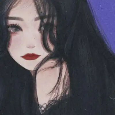  高冷手绘头像