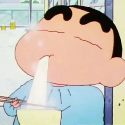  小新吃饭太可爱哇