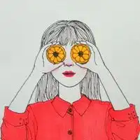  清新柠檬萌系情侣头像微信头像图片大全