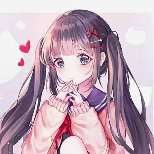  二次元动漫女生头像壁纸你的可爱女孩已上线