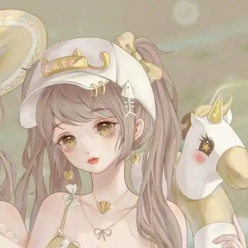  动漫女头,团头,闺蜜头像温柔可人