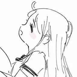 情侣漫画头像简笔画