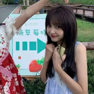  ins风小众森系闺蜜女生头像友情微信头像我要个性网