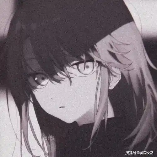 丧系女生头像抑郁悲伤