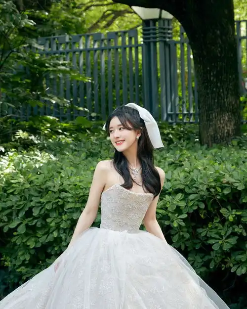  这18位女星的婚纱照太美了,都说女人最美是出嫁时,果然诚不欺我