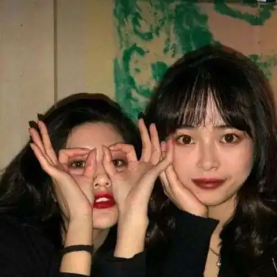  病娇暗黑向丧系闺蜜头像,小众闺蜜头像
