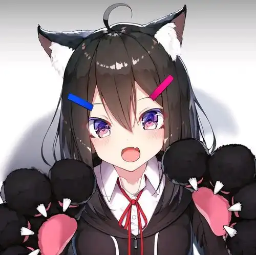 猫拟人头像二次元