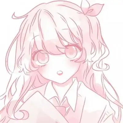 萌系头像粉色系情头女头