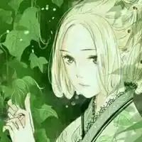  高清绿色头像高清绿色森林系女生头像