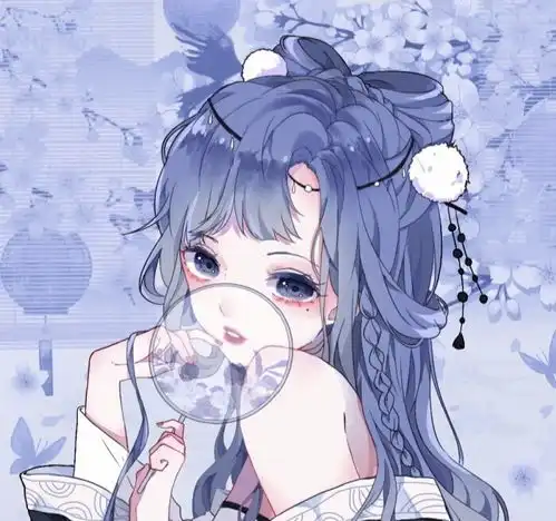  动漫女闺蜜头像
