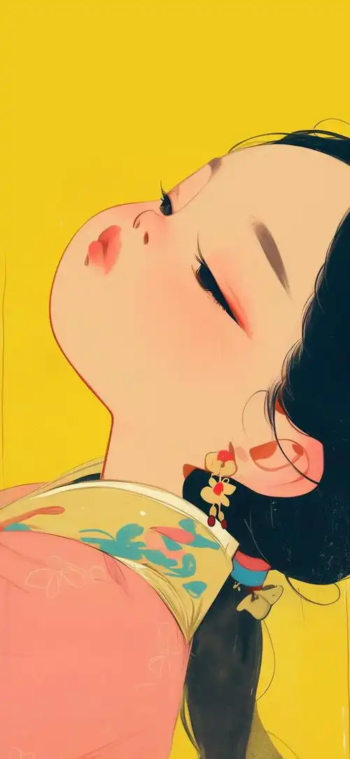  插画集超清质感治愈系壁纸