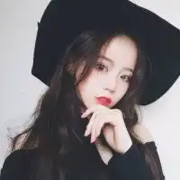 甜美系女头像侧脸qq头像