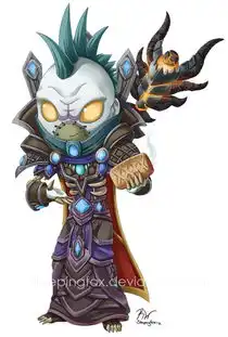 美国女玩家原创超萌系角色插画17173魔兽世界专区 美国女玩家原创超萌系角色插画17173魔兽世界专区