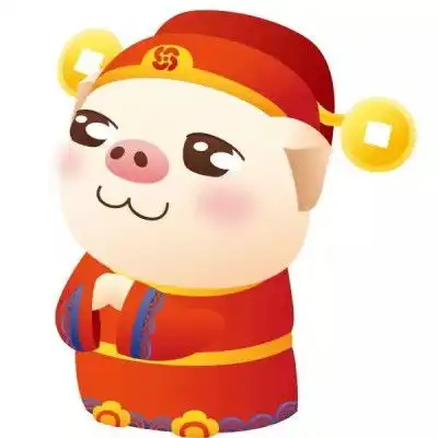财神猪图片头像图片 财神猪图片头像图片
