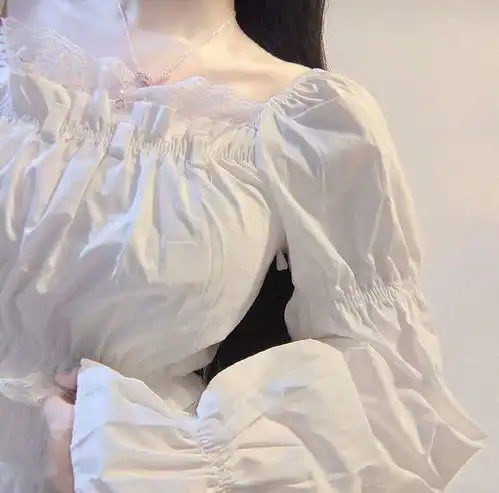  白色系列女生头像