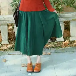 春日系森女文艺复古灯芯绒半身裙墨绿色抽绳堆糖,美图壁纸兴趣社区 春日系森女文艺复古灯芯绒半身裙墨绿色抽绳堆糖,美图壁纸兴趣社区