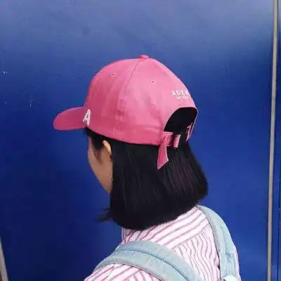  小清新少女头像粉色系真人图片粉红可爱系女生头像