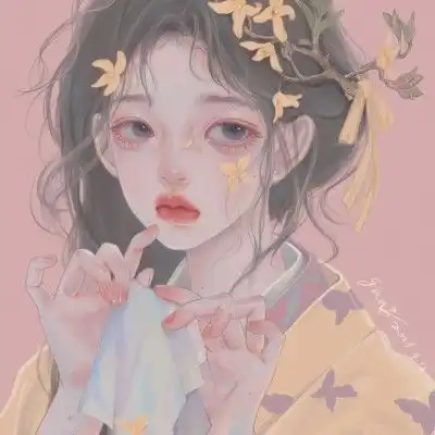 闺蜜头像仙女系一人一半