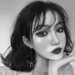  溺毙黑白系个性女头.惜缘即可qq女生头像我要个性网