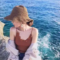 甜美系女头像侧脸唯美