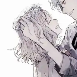  狠九可爱优质一对两张漫画情头卡通动漫头像我要个性网