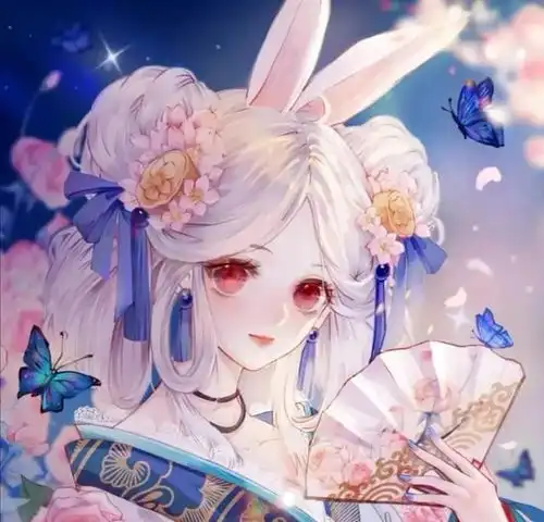 古风闺蜜头像超仙气