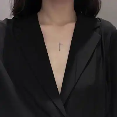  高冷时尚部位女头黑色西服酷女生头像我要个性网
