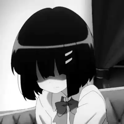 丧系情侣头像动漫单人头