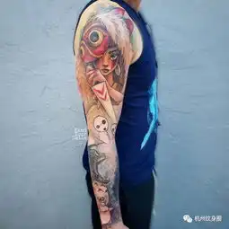 tattoo纹身素材宫崎骏动画系列