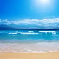  蓝天大海风景头像图片大海蓝天的美景
