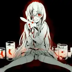  求二次元黑化图片,做头像