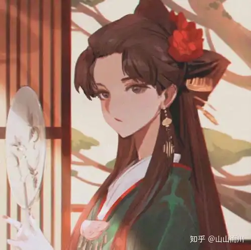 双人古风头像女动漫