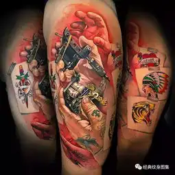  欧美写实纹身素材