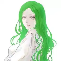 好看头像女仙气绿色系绿