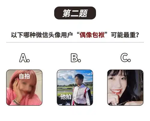  从微信头像能看出一个人的人格研究说真的可以